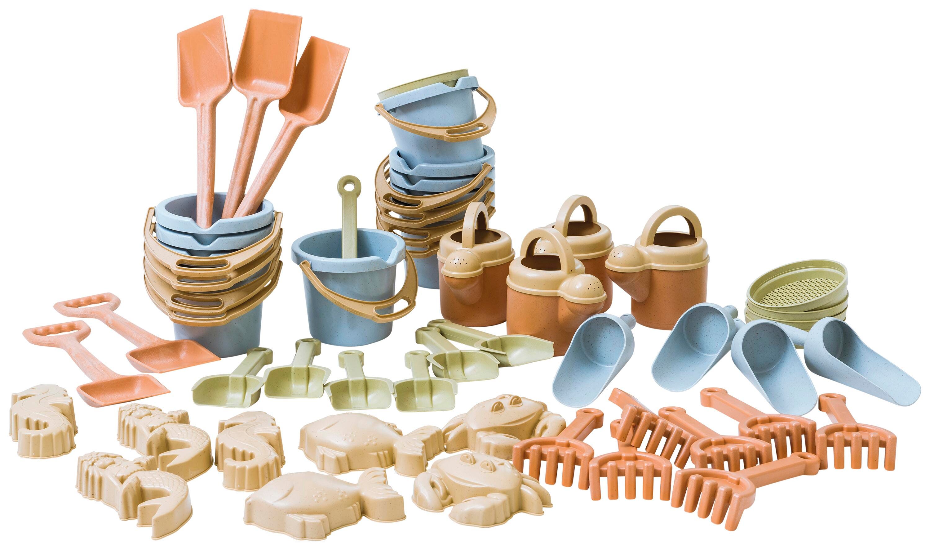 Dantoy BIO Sand Set, 50 Pieces, Item Number 2020820